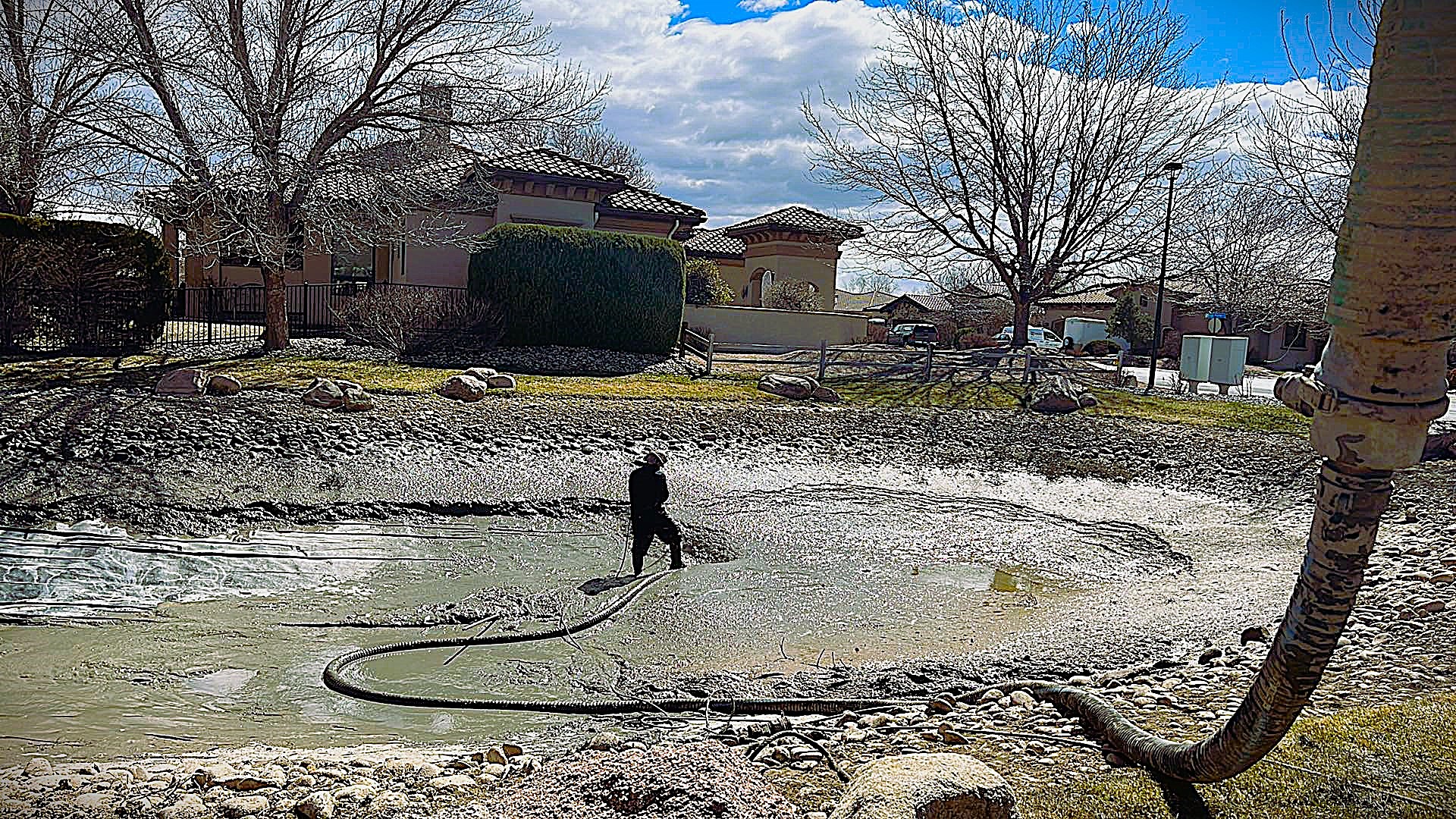 Irrigation Ponds Cleaning Services